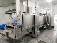 Horno de cocción de vapor de aire caliente totalmente automático de tecnología avanzada