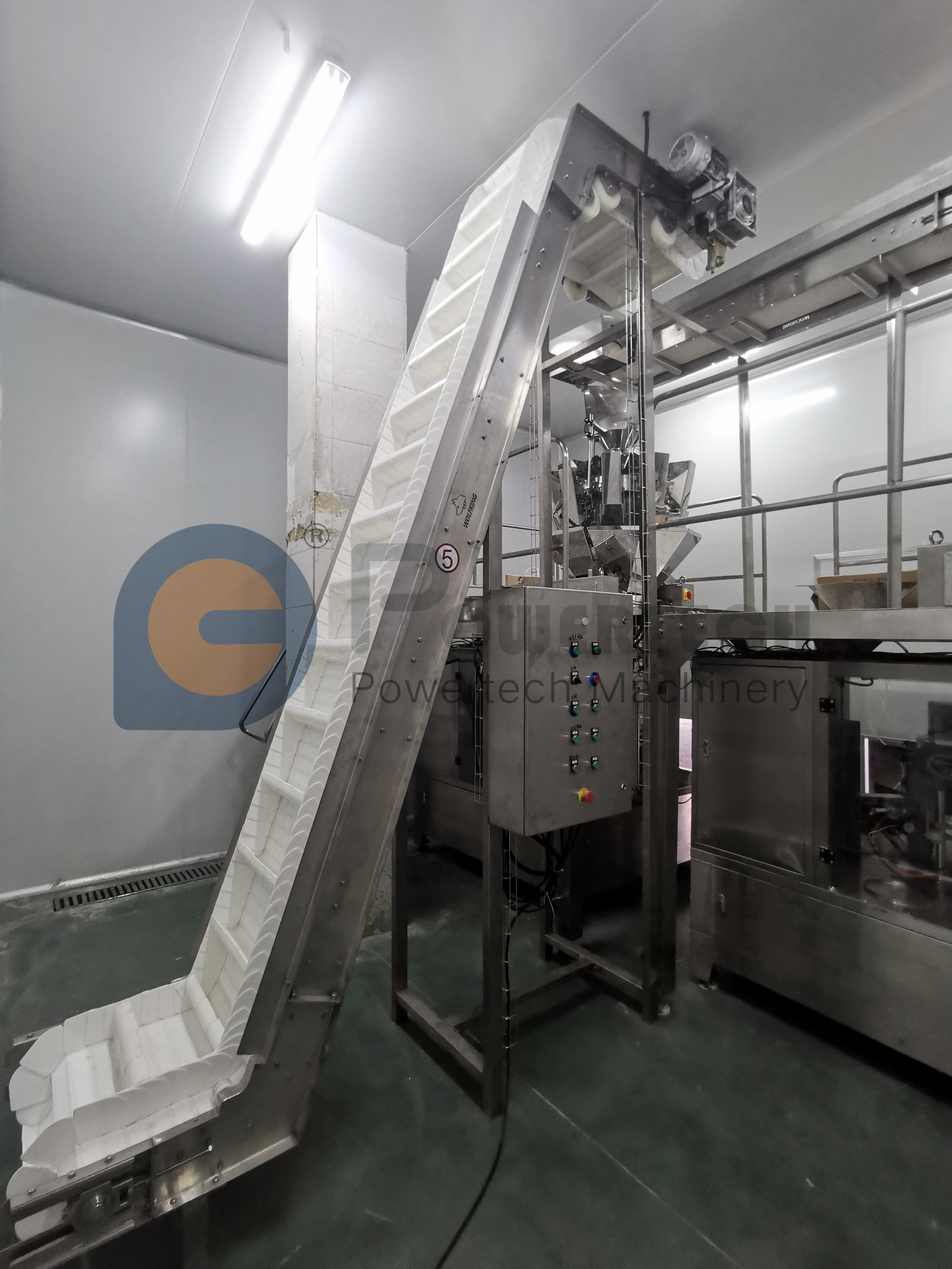 Línea automática multifuncional de procesamiento de alimentos de trigo