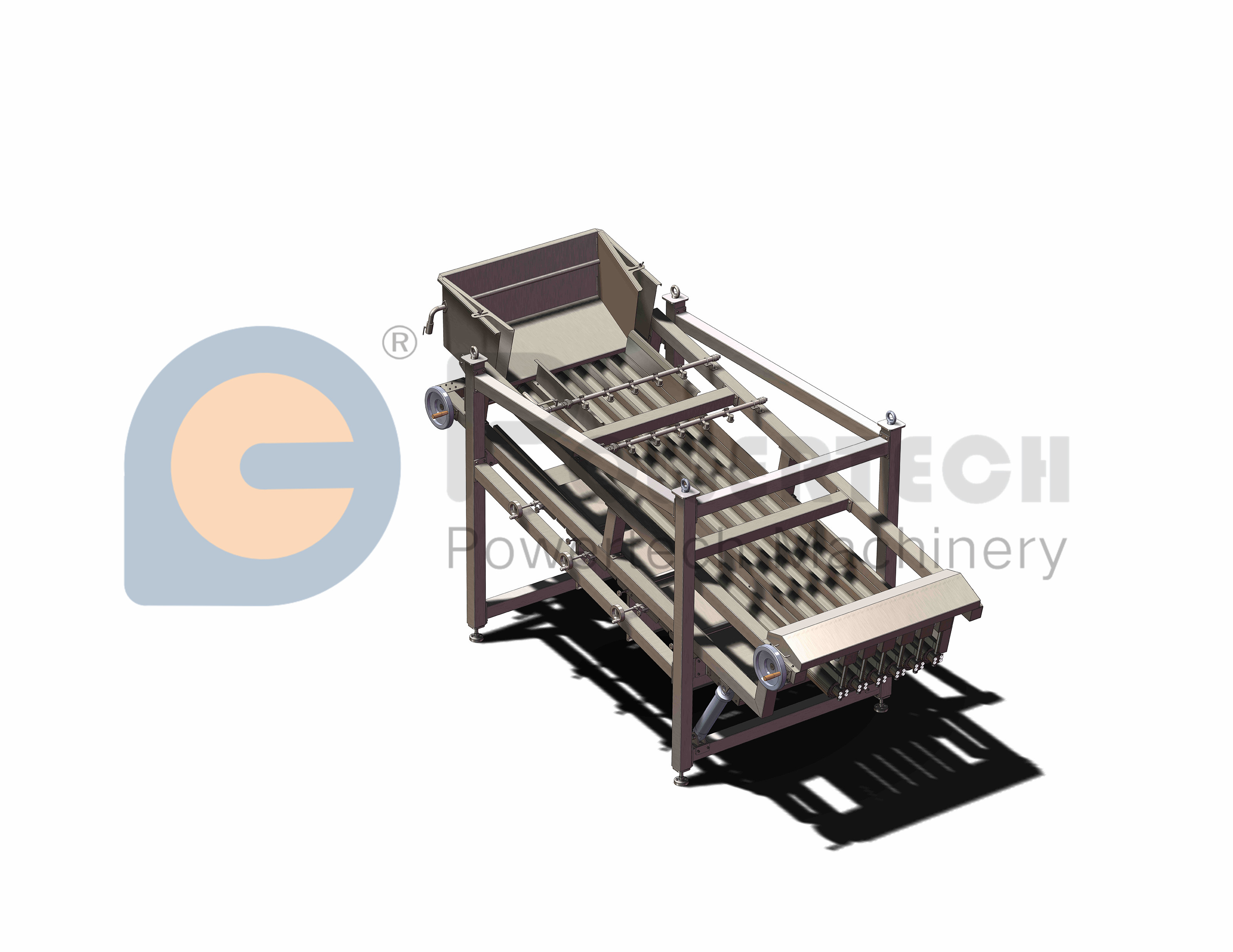 Clasificadora automática de pescado de alta precisión de clasificación